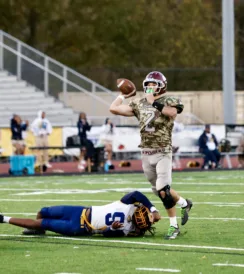 Wheeling Central Holds On vs. Lions, 42-36